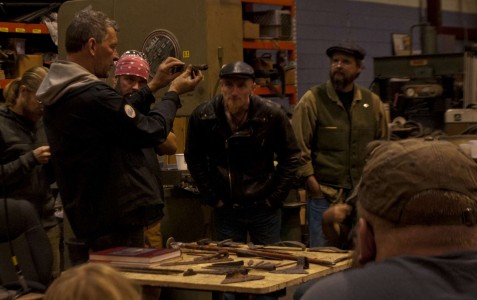 Jeff Pringle giving in-depth clues on a specific artifact
