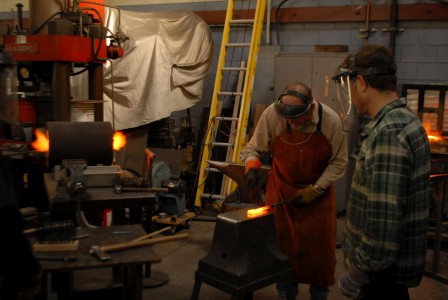 Forging starts