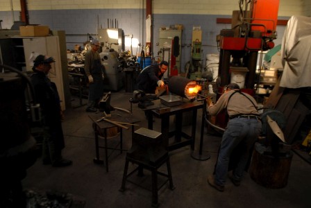 Two students forging