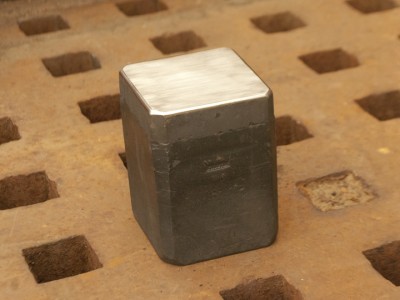 The 13 pound mini-anvil is hardened, ground and ready for use!